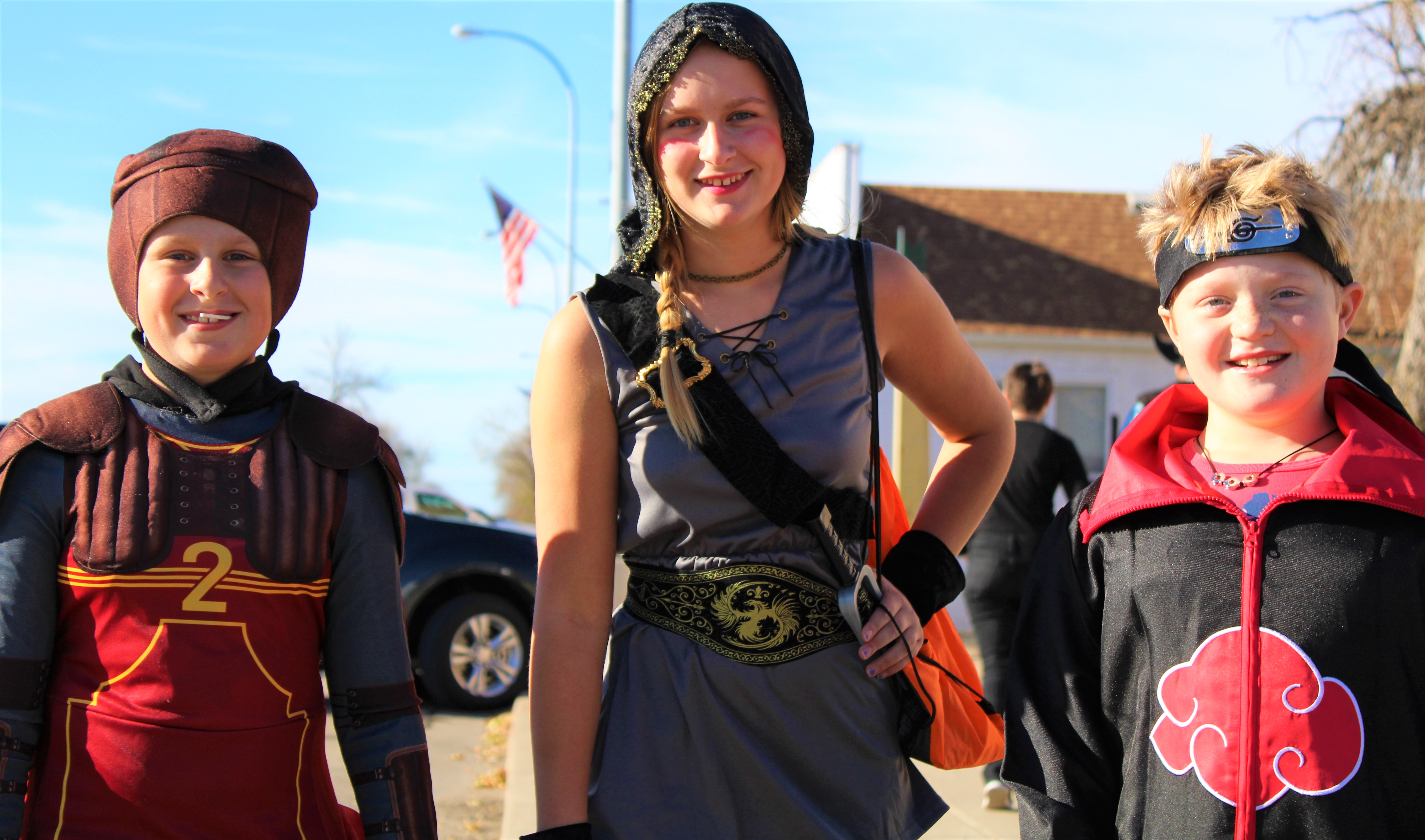 Youngsters come dressed to impress at Washburn’s Candy Caravan festivities