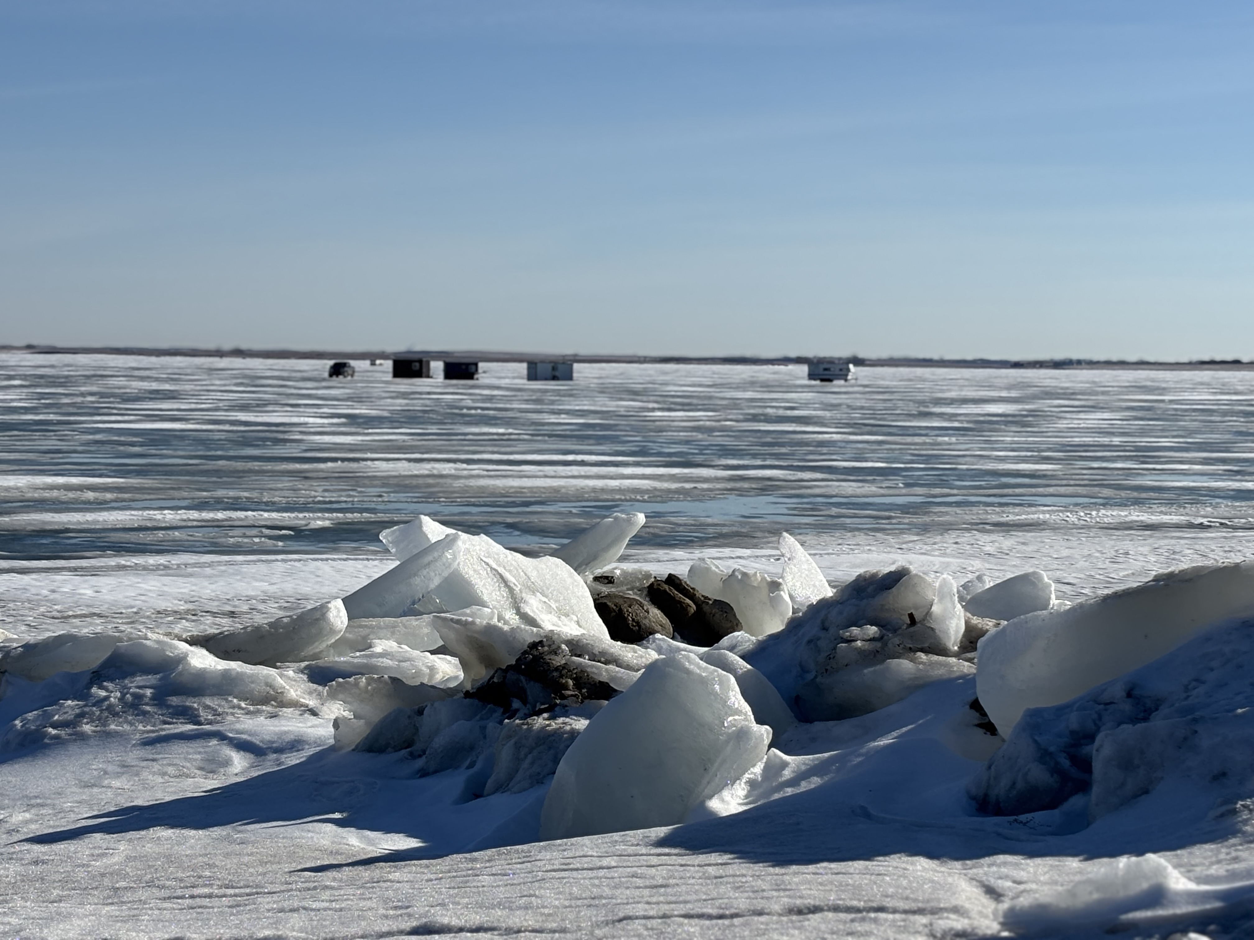 Audubon ice fishing heats up the winter season