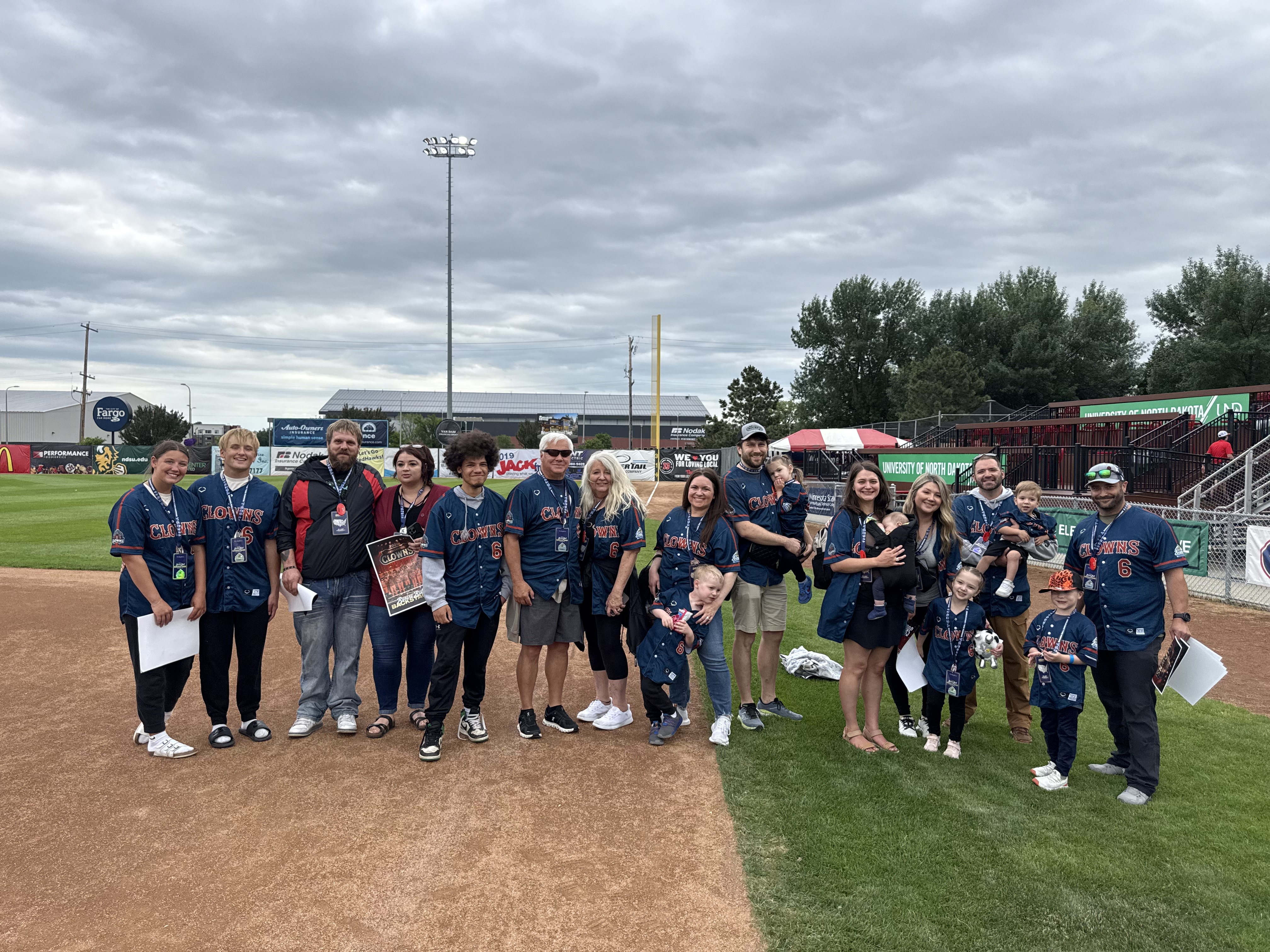 Garrison foster parents honored at Savannah Bananas- Bananas Foster ball game
