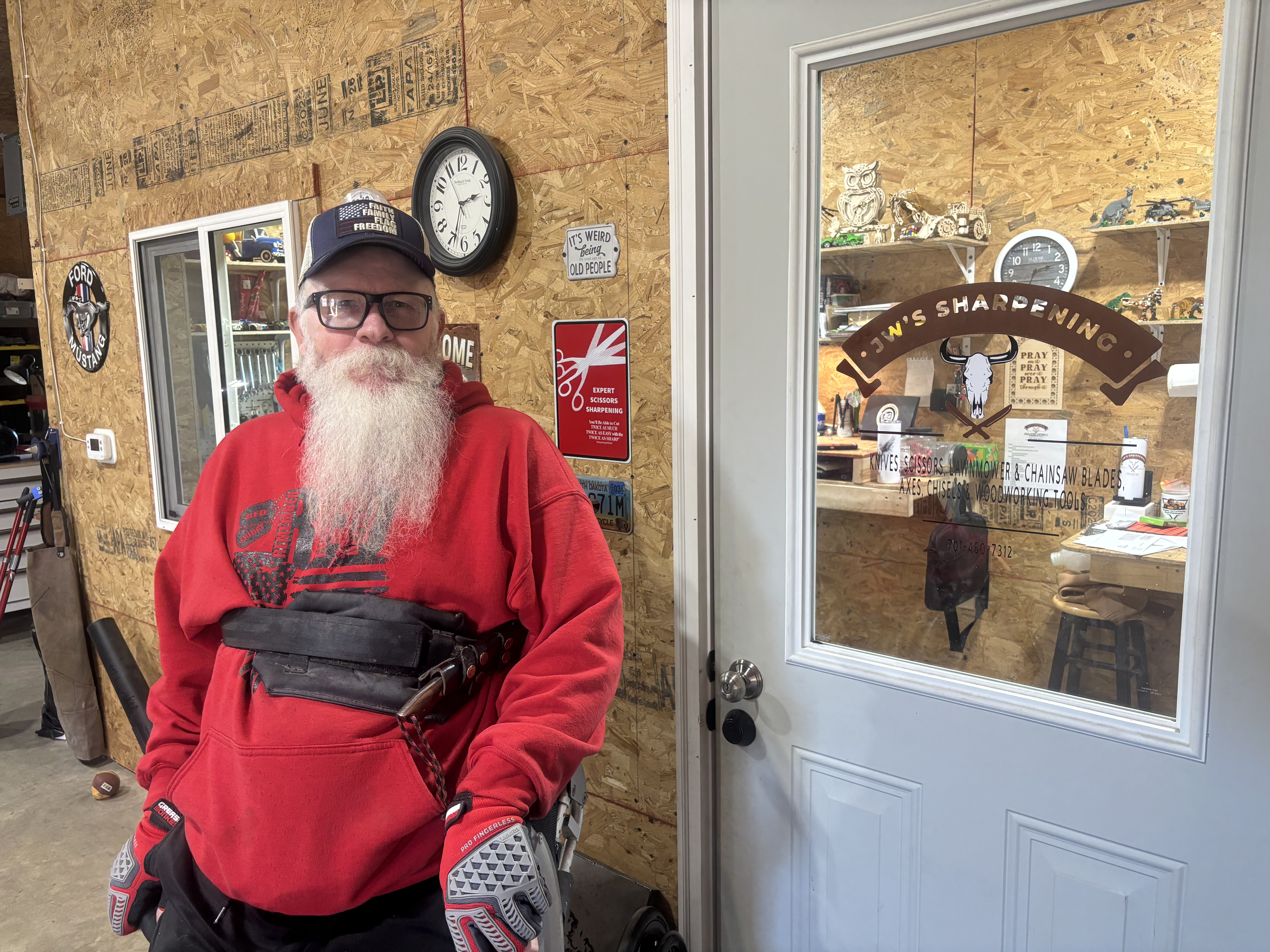 JW&rsquo;s Sharpening brings new life to old blades &mdash; and new purpose for its owner