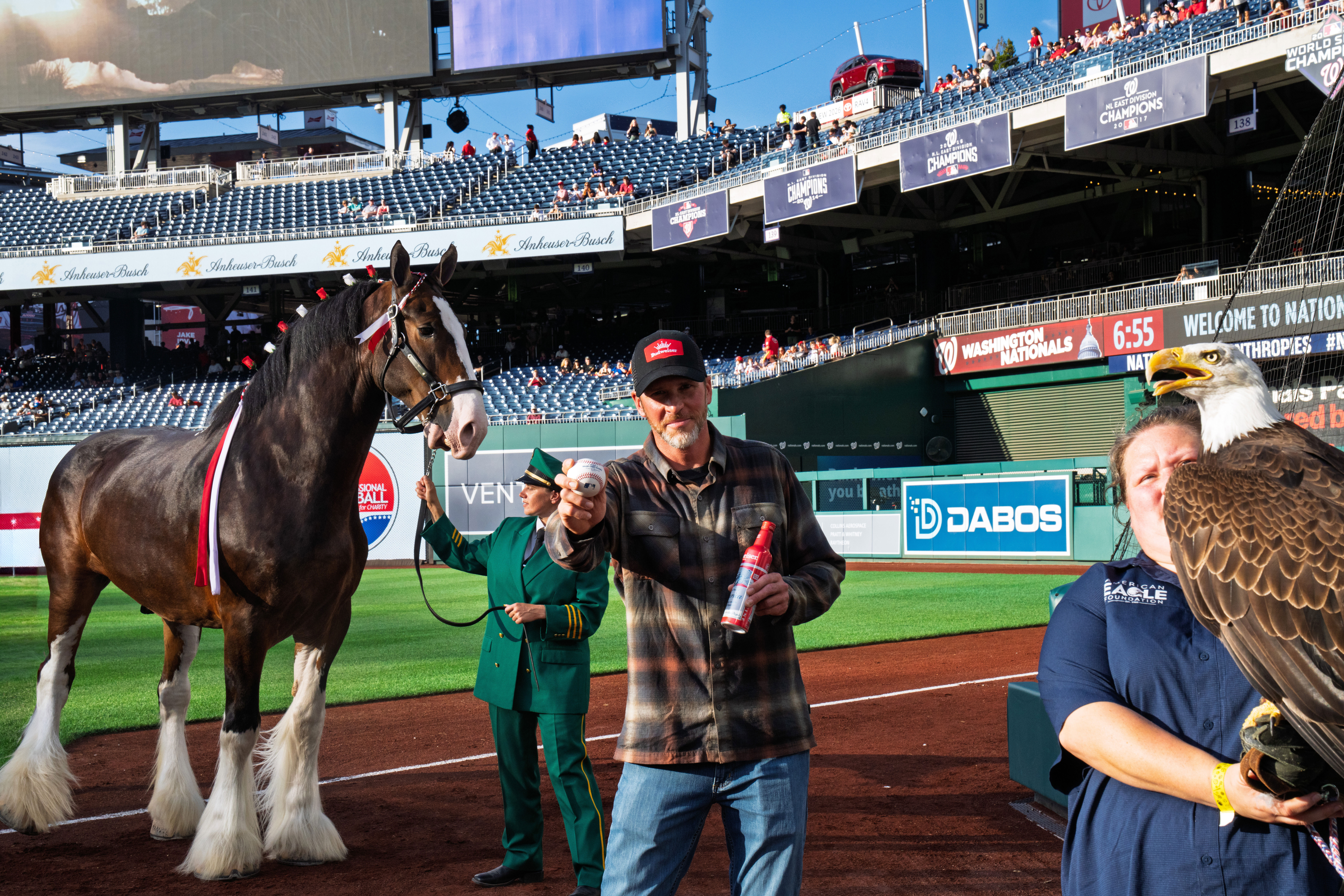 Local farmer takes national stage at Congressional Baseball Game