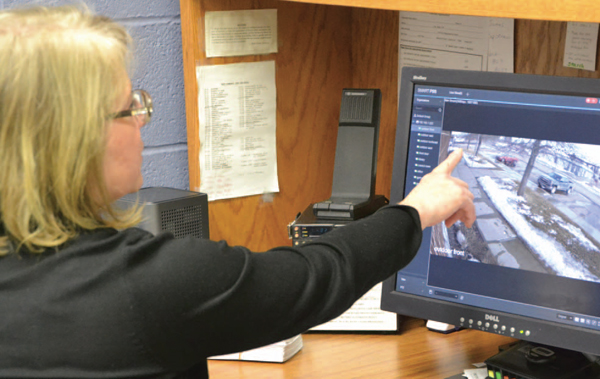 Security cameras rolling at city hall