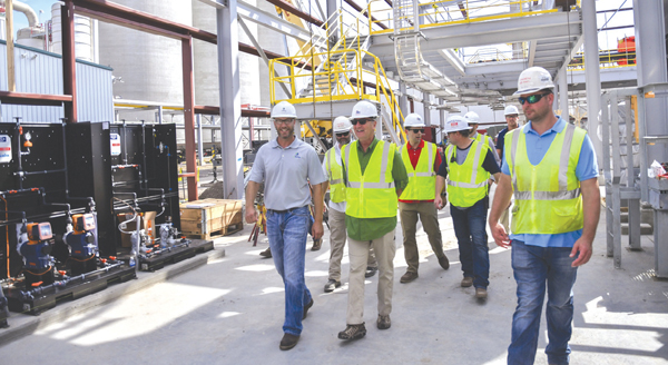 Sen. Cramer Tours Blue Flint Ethanol Carbon Sequestration Project