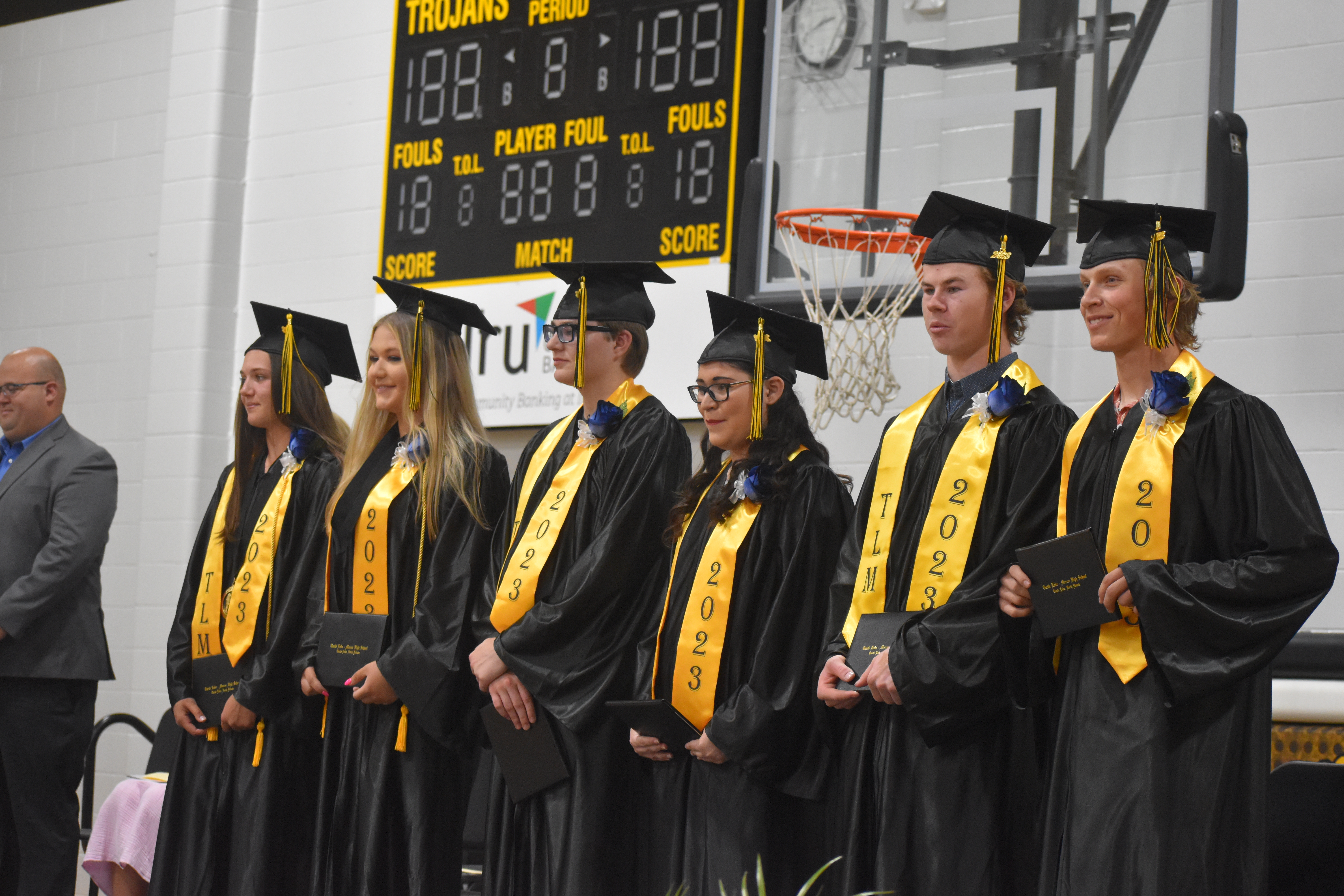 Trojans class of 2023 toss their caps