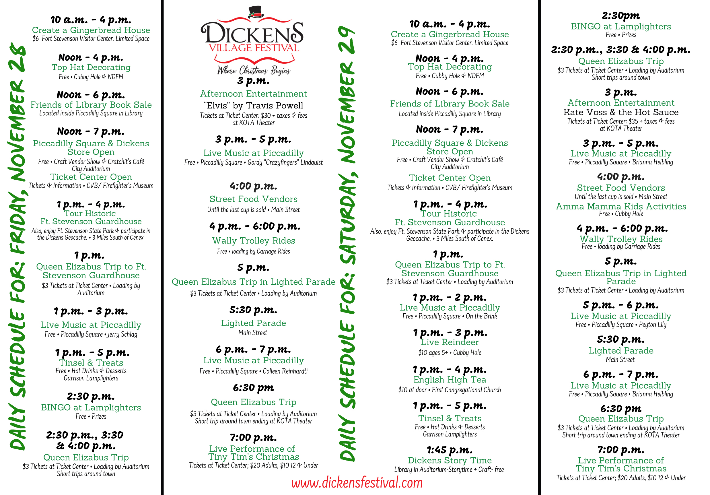 Dickens First Weekend