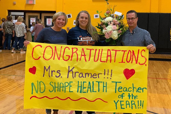 Kramer named SHAPE Teacher of the Year