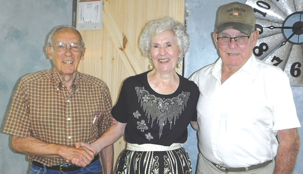 Trio holds 70-year reunion