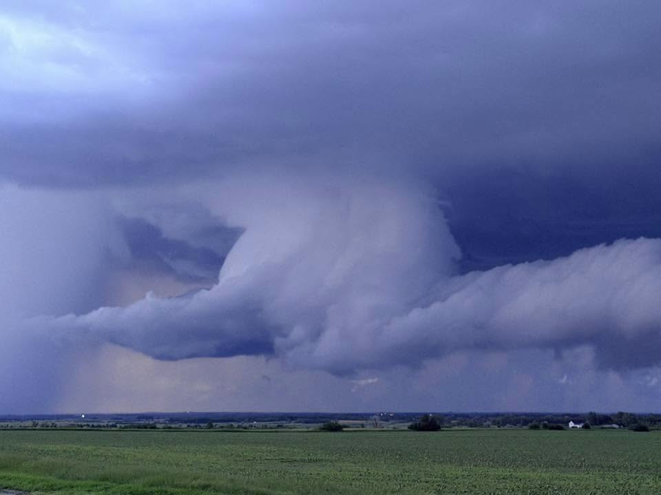 Storms bring hail, strong winds to McClusky area; tornado reported near Riverdale