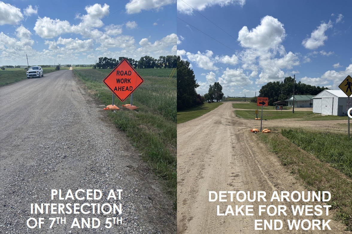 Federal Grant-Funded Road Project Moves Forward at Hoffer Lake