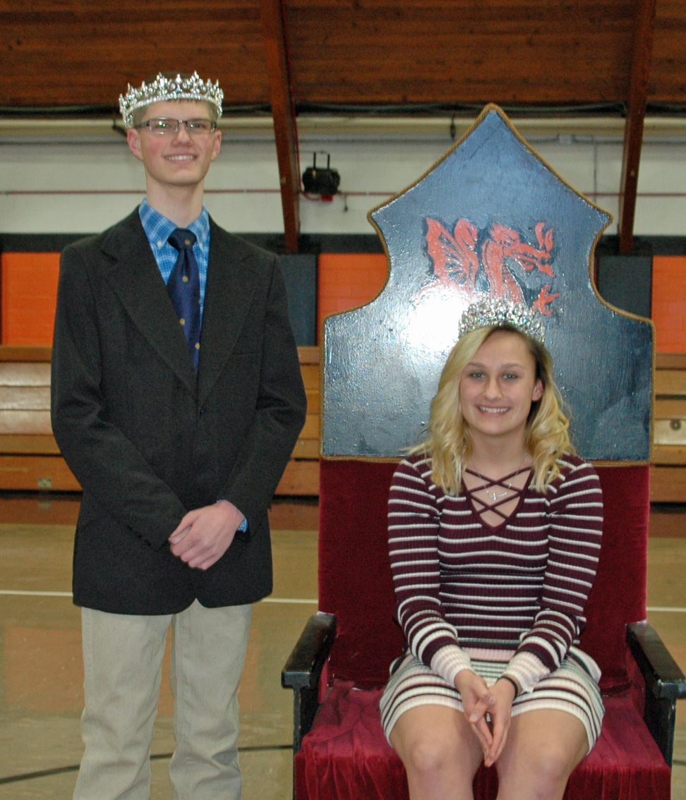 MHS Snow Ball royalty named