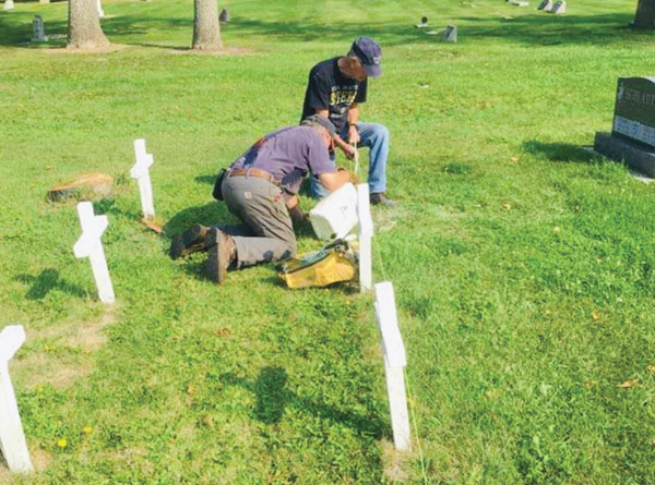 Veterans Memorial Cross Replacement