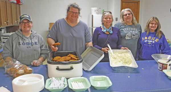 Fish Fry fills Community room