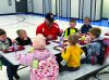 Garrison learns about Fire Prevention Week