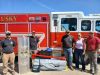 McClusky firefighters complete grain bin rescue training