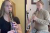 Hazen student performs duet with Air Force musician