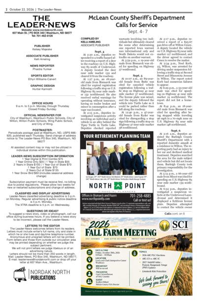 NorDak North Publications - Online Issues