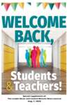 Welcome Back to School!